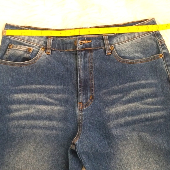 DG beaded Straight Legs blue jean.  Size 10 - Picture 7 of 9